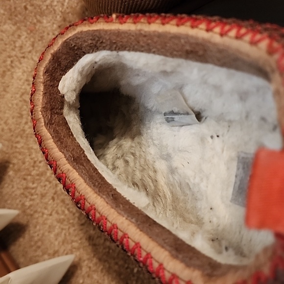 UGG Tazz Maxi Tasman Platform Chestnut Slippers - Picture 10 of 16